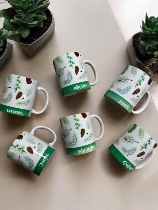 Colección Zen de Tazas - Días de la Semana